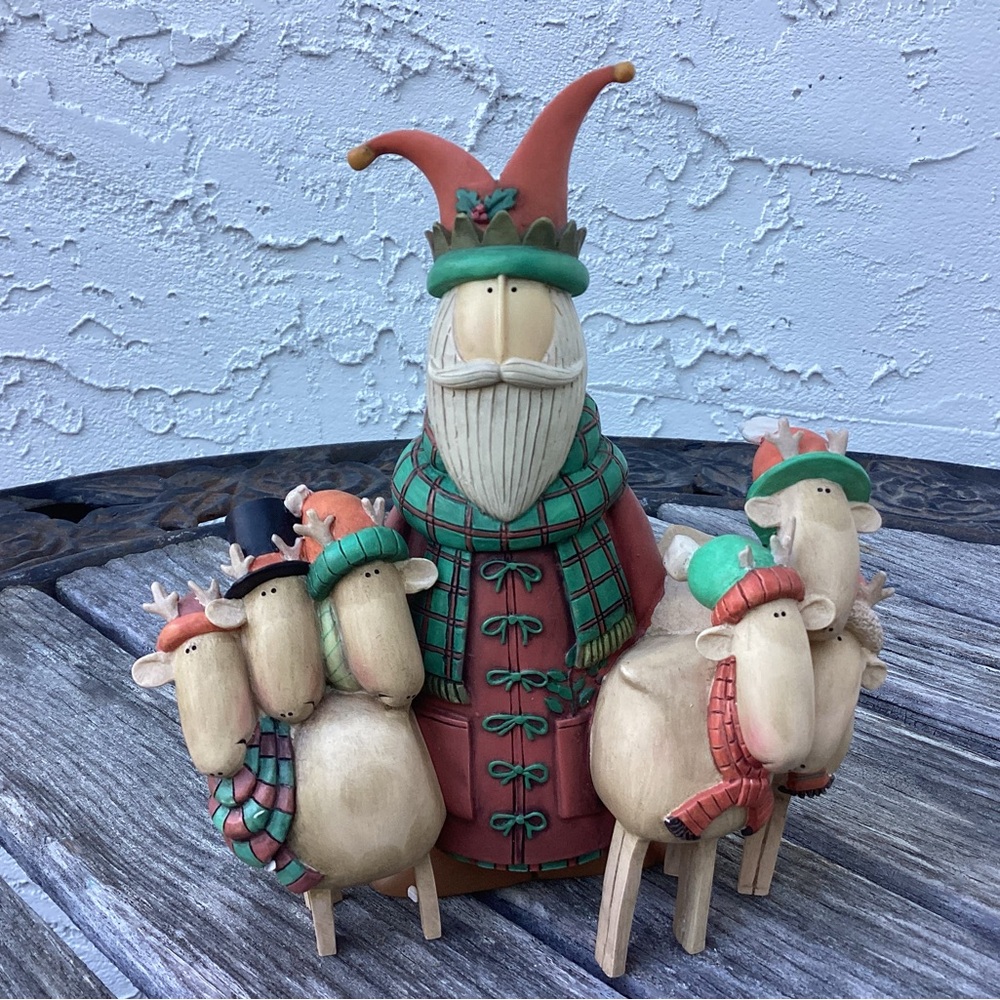 SANTAS REINDEER FIRST EDITION LANG AND WISE SUE DREAMER